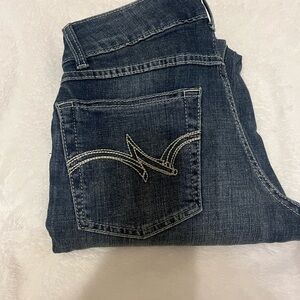 Wrangler Dark Blue Denim Jeans